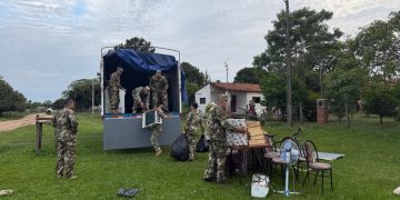Evacúan a 25 familias en Ayolas y reportan inundaciones súbitas en Misiones