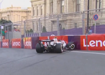El incidente de Valtteri Bottas en Bakú por falla del software de su Cadillac