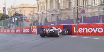 El incidente de Valtteri Bottas en Bakú por falla del software de su Cadillac