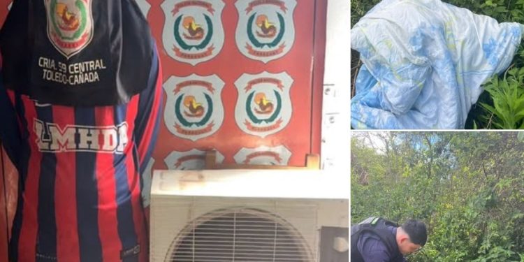 Recuperan compresor de aire hurtado de una institución educativa en Capiatá