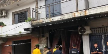 Tragedia en San Lorenzo: hallan a un hombre calcinado tras incendio en su vivienda