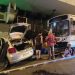 Choque entre bus y automóvil deja una fallecida en el centro de Asunción
