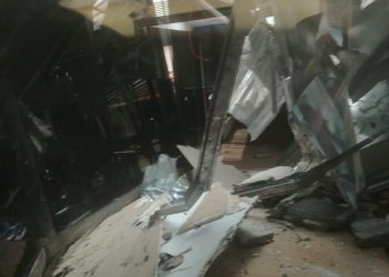 Desprendimiento en la Cámara de Diputados causa daños materiales y restringen zona afectada