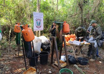 Requisan drogas procesadas con gas butano en finca de Capitán Bado