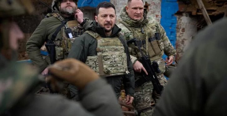 Zelensky acepta congelar la guerra con Rusia, pero exige «garantías de seguridad»