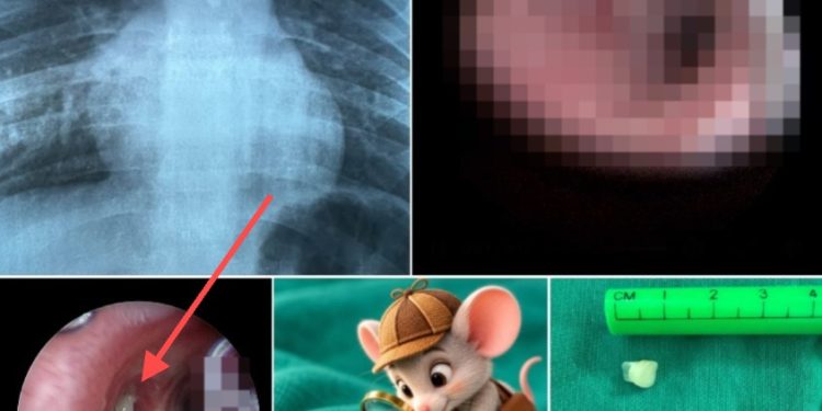 El ‘Ratón Pérez’ no lo encontró: un diente de leche terminó en el pulmón de un niño