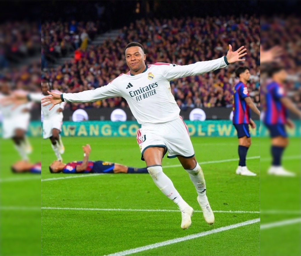 Imagen de la cobertura: Mbappé quebró récord de Lionel Messi en el clásico español