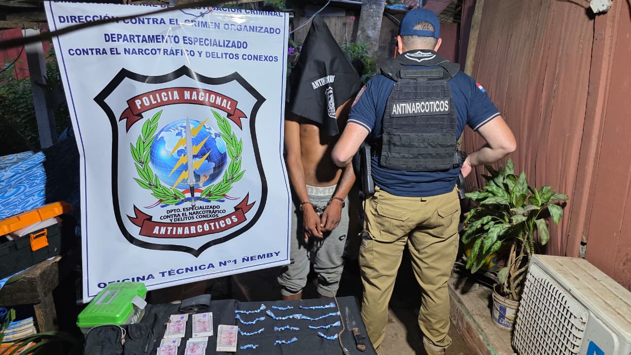 Imagen de la cobertura: Detuvieron a presunto integrante del Clan Rotela e incautaron dosis de crack