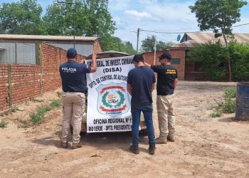 Hallan en el Chaco un vehículo que fue robado en el 2022