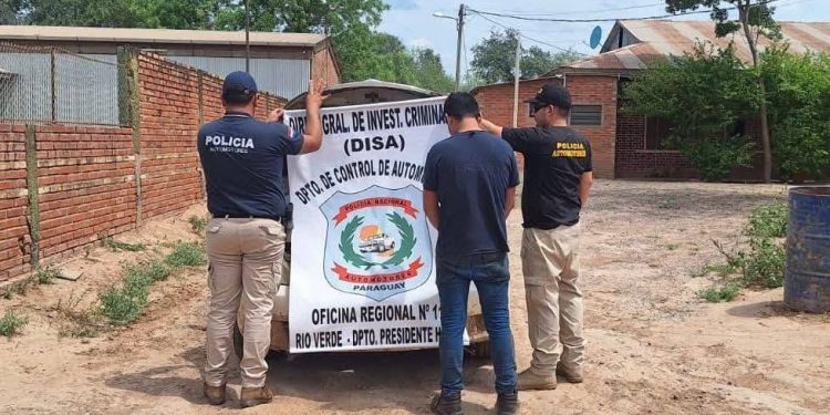 Hallan en el Chaco un vehículo que fue robado en el 2022