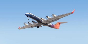 El avión eléctrico que busca transportar a 90 pasajeros y volar hasta 1.000 kilómetros
