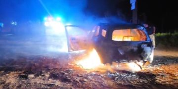 Quemaron otra camioneta en PJC, cerca del lugar donde hallaron un cadáver