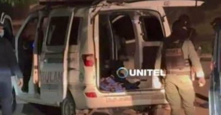 Interceptaron ambulancia con fajos de dinero tras salir del condominio del fiscal general