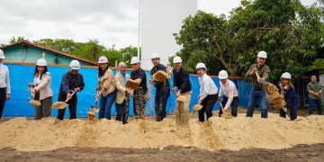 Inician obras de la planta de agua potable en Villa Hayes