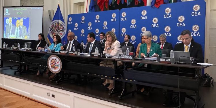 Canciller paraguayo preside cumbre de la OEA que aprobó fuerte resolución sobre Nicaragua