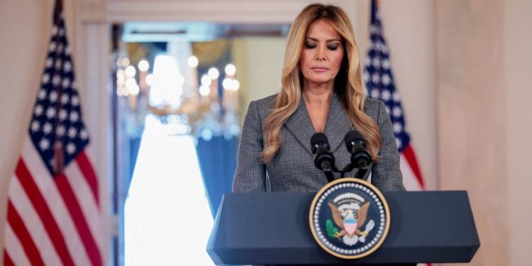 Melania Trump logró el alto al fuego para una ciudad de Ucrania