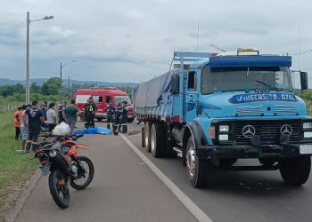 Motociclista fallece en un accidente sobre la ruta PY02 en Caacupé
