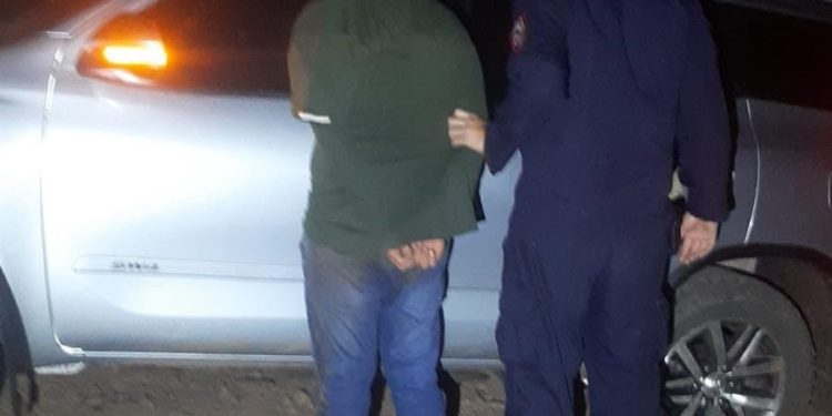 Huyó de la Policía Militar brasileña y terminó detenido en PJC