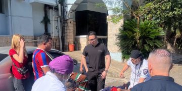 Un policía resultó herido tras un disparo accidental