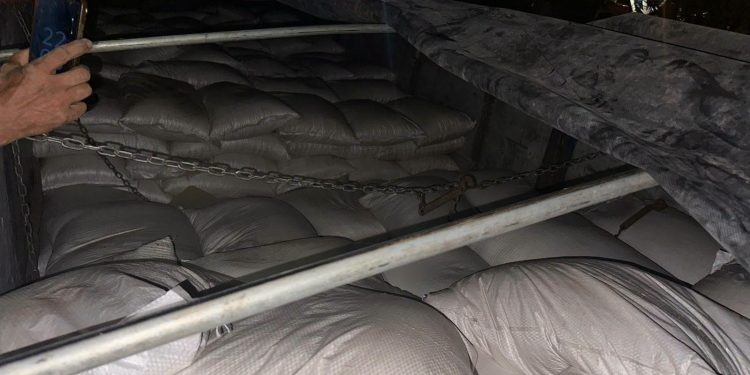 Recuperaron más de 12.000 kilos de sésamo y decomisaron un camión