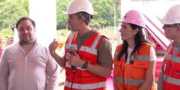 Peña inspecciona el Gran Viaducto en Luque y destaca inversión histórica en obras