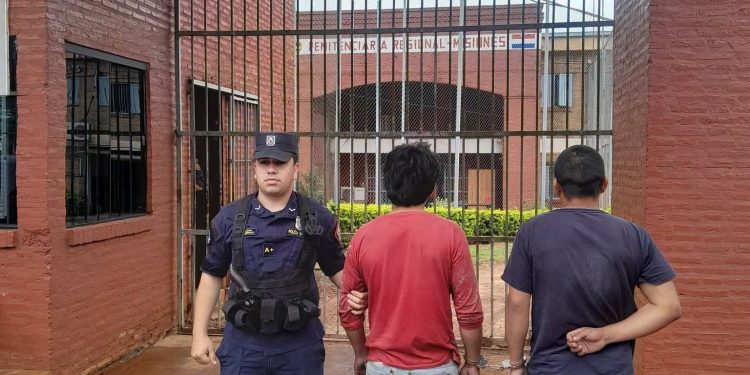 Dos imputados fueron trasladados a la cárcel regional de Misiones