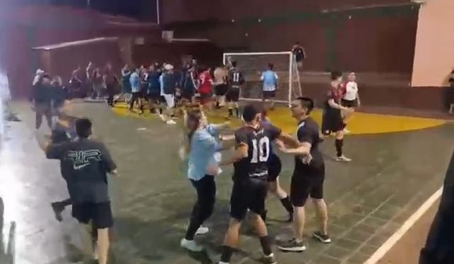 Torneo de fútbol en una capilla de Lambaré termina a balazos, con un herido y un detenido