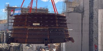 Aña Cuá avanza: comienza el montaje de su primera turbina